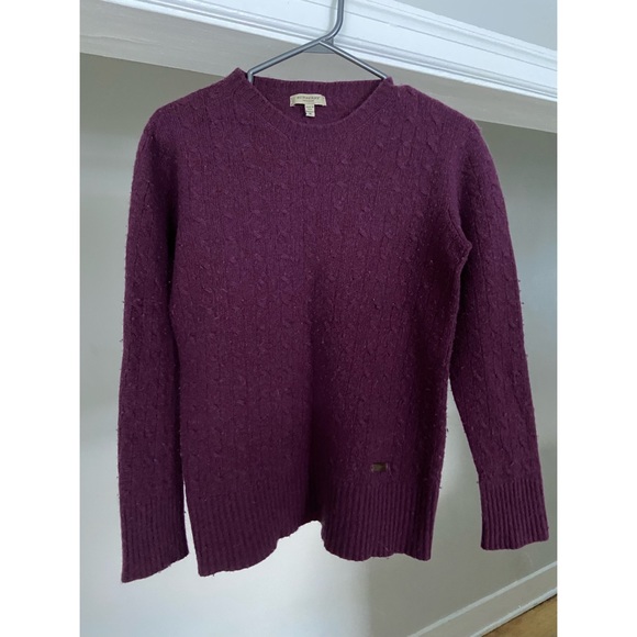 Wool Burberry Sweater - Picture 2 of 5